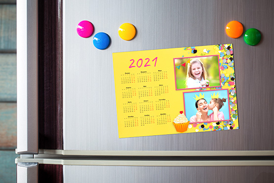 Календарь-плакат | Магнитный календарь на холодильник купить в Минске